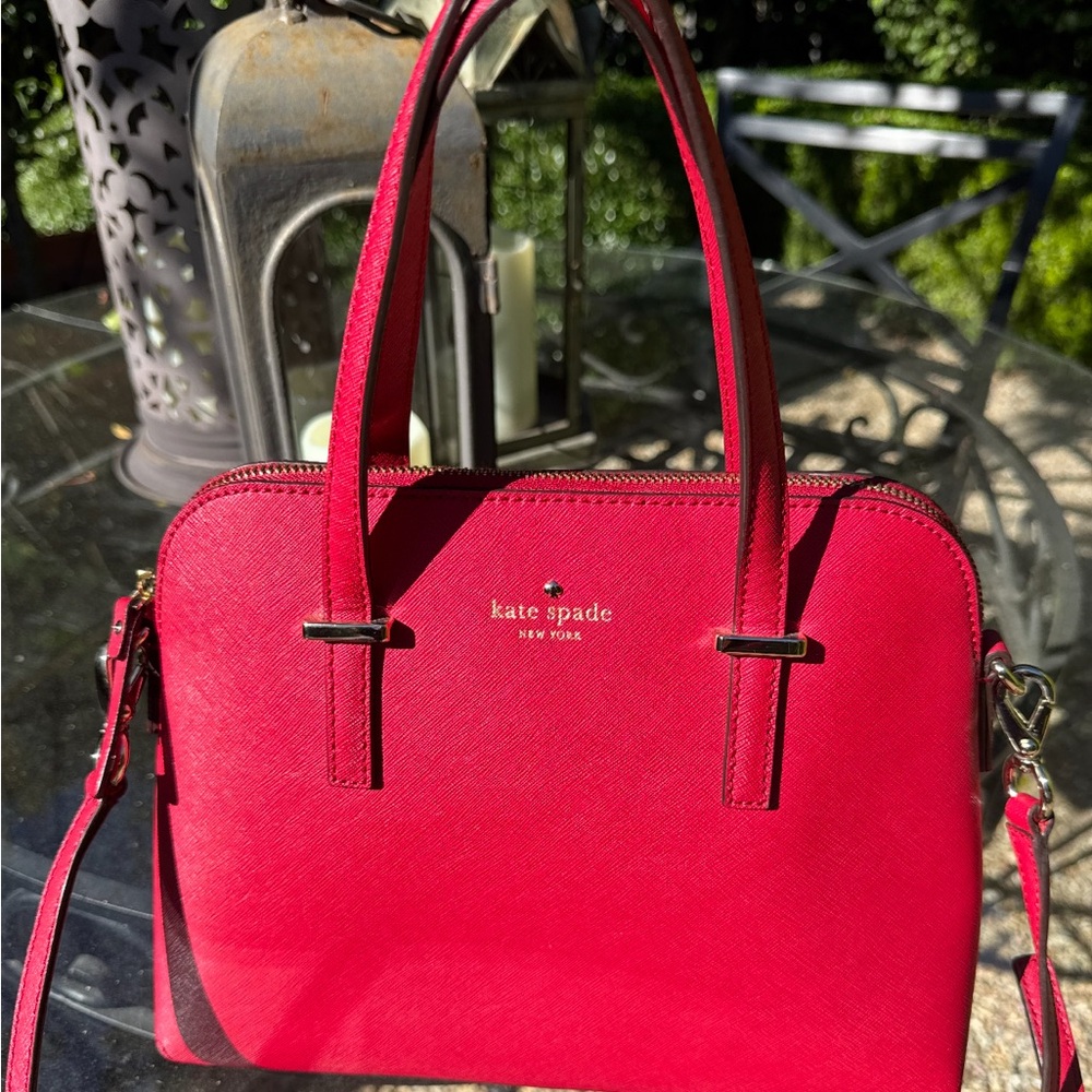 Kate Spade Cherry Red Satchel
